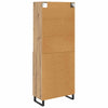 Korkea kaappi 2 kpl Artisan tammi 69,5 x 34 x 180 cm