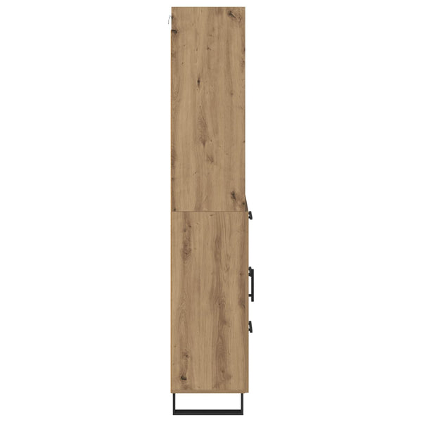Korkea kaappi 2 kpl Artisan tammi 69,5 x 34 x 180 cm
