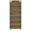 Korkea kaappi tammi Artisan 180 cm x 69,5 x 32,5 teknistä puuta