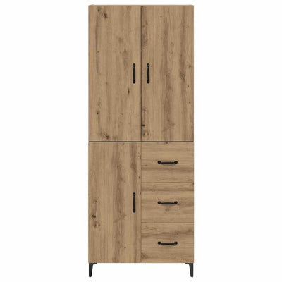 Korkea kaappi Artisan tammi 69,5 x 34 x 180 cm Tekninen puu