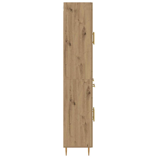 Korkea kaappi Artisan tammi 69,5 x 34 x 180 cm Tekninen puu