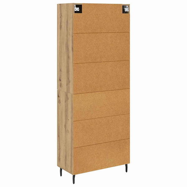 Laatikon kanssa tammi korkea kaappi Artisan 69,5 x 34 x 180 cm