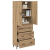 Laatikon kanssa tammi korkea kaappi Artisan 69,5 x 34 x 180 cm