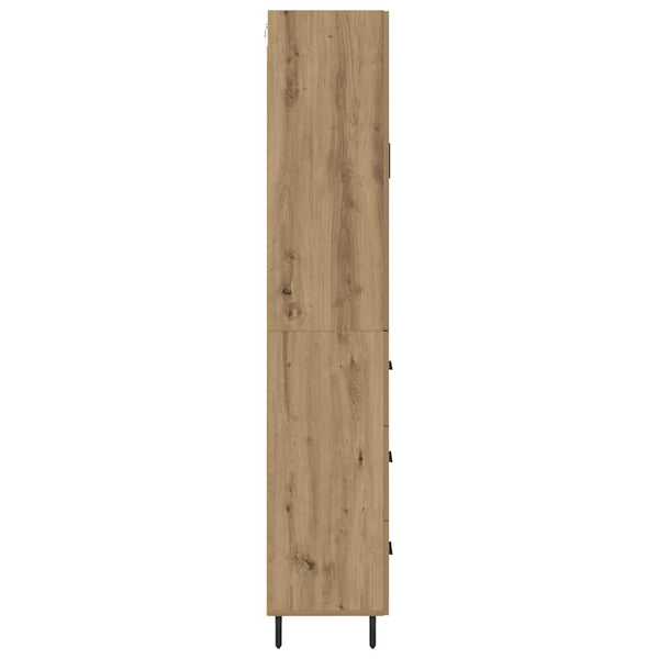 Laatikon kanssa tammi korkea kaappi Artisan 69,5 x 34 x 180 cm