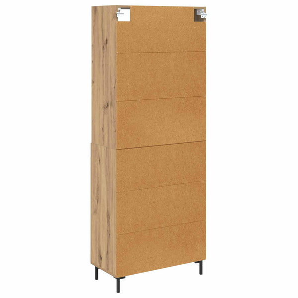 Korkea kaappi Artisan tammi 69,5 x 34 x 180 cm Tekninen puu