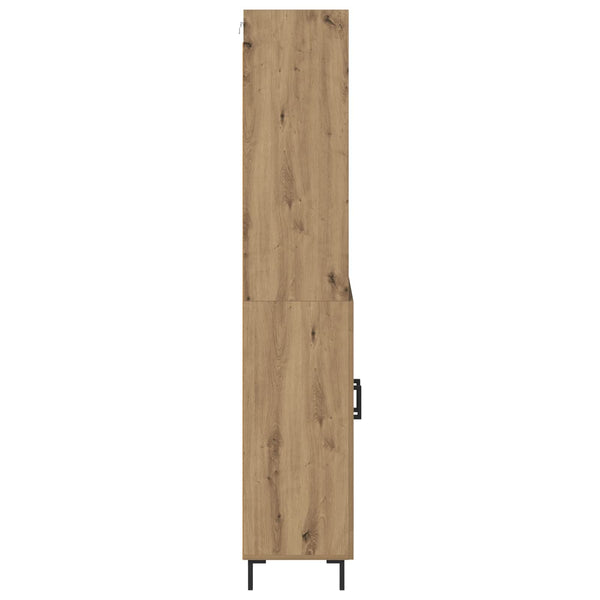 Korkea kaappi Artisan tammi 69,5 x 34 x 180 cm Tekninen puu