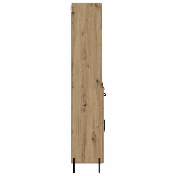 Tammi korkea kaappi Artisan 32,5 x 69,5 x 180 cm teknisestä puusta