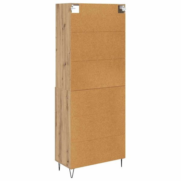Korkea kaappi Artisan tammi 69,5 x 34 x 180 cm Tekninen puu (68)