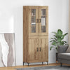Korkea kaappi 2 kpl Artisan tammi 69,5 x 34 x 180 cm