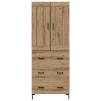 Korkea kaappi Artisan tammi 69,5 x 34 x 180 cm Tekninen puu