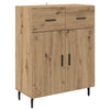 Laatikon kanssa korkea kaappi Artisan tammi 69,5 x 34 x 180 cm