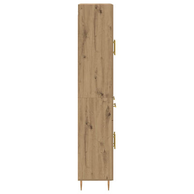 Korkea kaappi Artisan tammi 69,5 x 34 x 180 cm Tekninen puu