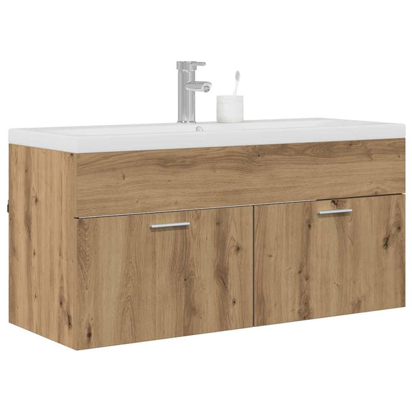 Kylpyhuonekaappi Artisan tammi 100 x 38,5 x 46 cm Tekninen puu