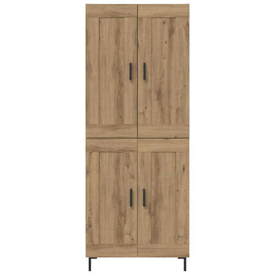 Korkea kaappi Artisan tammi 69,5 x 34 x 180 cm Tekninen puu