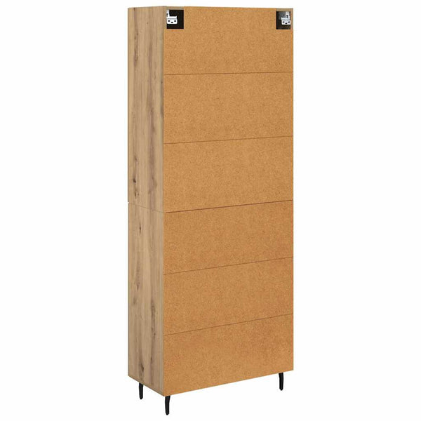 Korkea kaappi tammi Artisan 69,5 x 34 x 180 cm