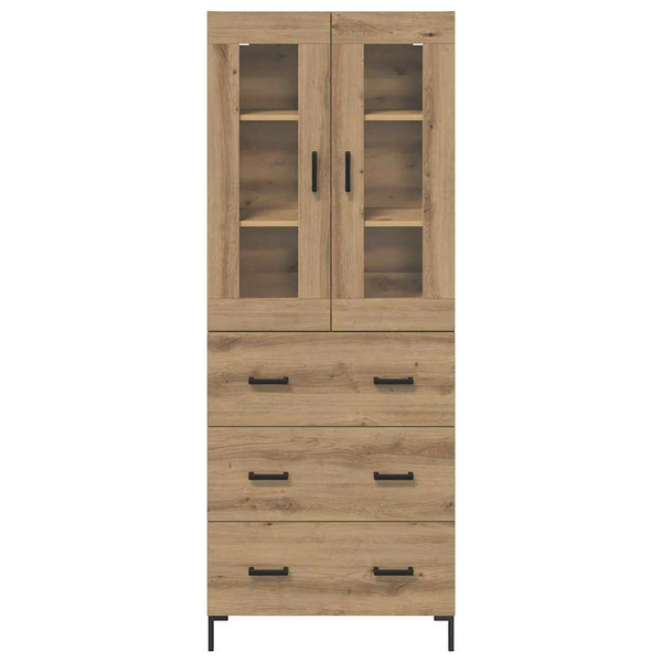 Tammi korkea kaappi 2 pcs Artisan 69,5 x 34 x 180 cm