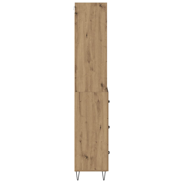 Kaappi 69,5 cm korkea Artisan tammi 34 x 180 Tekninen puu