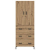 Korkea kaappi Artisan tammi 69,5 x 34 x 180 cm Tekninen puu