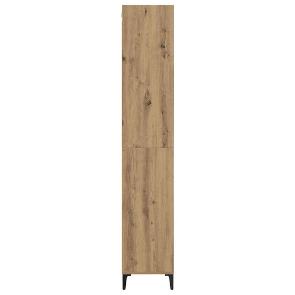 Tammi 69,5 cm korkea kaappi Artisan 34 x 180 Tekninen puu