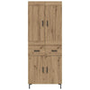 Korkea kaappi Artisan tammi 69,5 x 34 x 180 cm Tekninen puu