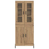 Korkea kaappi Artisan tammi 69,5 x 34 x 180 cm Tekninen puu