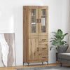 Korkea kaappi Artisan, 2 pcs, tammi 69,5 x 34 x 180 cm