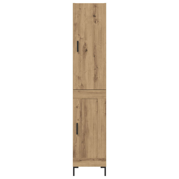 Korkea kaappi Artisan tammi 34,5 x 34 x 180 cm Tekninen puu