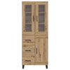 Korkea kaappi 2 kpl Artisan tammi 69,5 x 34 x 180 cm