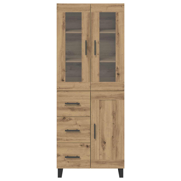 Korkea kaappi 2 kpl Artisan tammi 69,5 x 34 x 180 cm