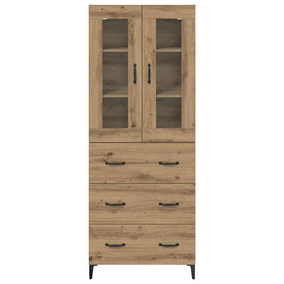 Korkea kaappi Artisan tammi 69,5 x 34 x 180 cm Tekninen puu