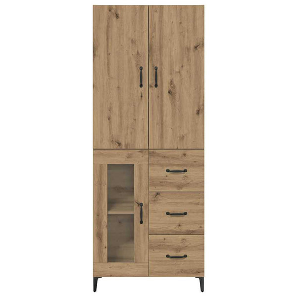 Korkea kaappi Artisan tammi 69,5 x 34 x 180 cm Tekninen puu