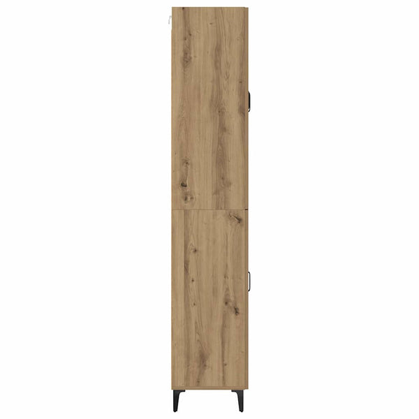 Korkea kaappi Artisan tammi 69,5 x 34 x 180 cm Tekninen puu