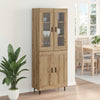 Korkea kaappi 2 kpl Artisan tammi 69,5 x 34 x 180 cm