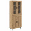 Korkea kaappi 2 kpl Artisan tammi 69,5 x 34 x 180 cm