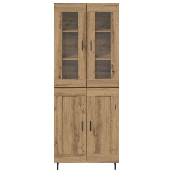 Korkea kaappi 2 kpl Artisan tammi 69,5 x 34 x 180 cm