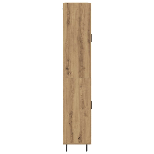 Korkea kaappi 2 kpl Artisan tammi 69,5 x 34 x 180 cm