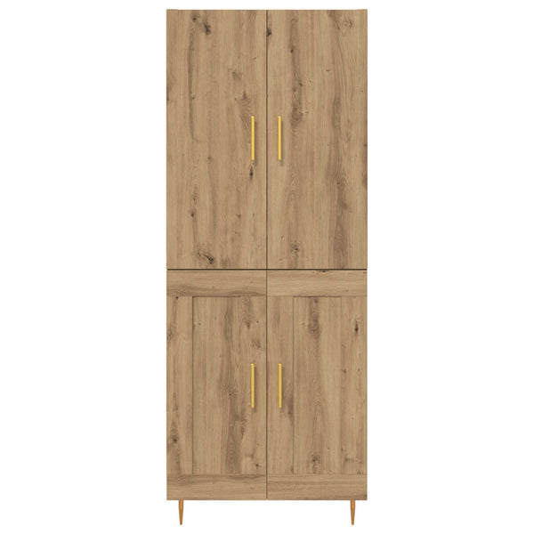 Korkea 34 cm kaappi tammi Artisan 69,5 x 180 Tekninen puu