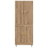 Korkea kaappi Artisan tammi 69,5 x 34 x 180 cm Tekninen puu