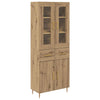 Korkea kaappi 2 kpl Artisan tammi 69,5 x 34 x 180 cm