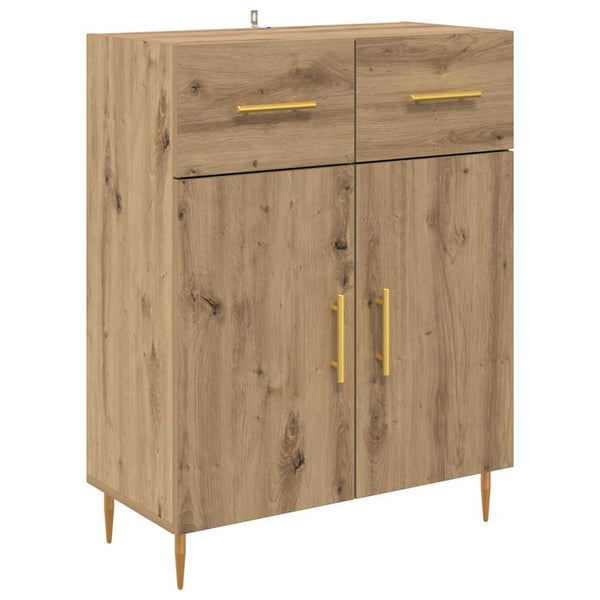 Korkea kaappi 2 kpl Artisan tammi 69,5 x 34 x 180 cm