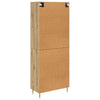 Korkea kaappi 2 kpl Artisan tammi 69,5 x 34 x 180 cm