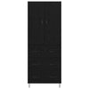 Korkea kaappi Musta tammi. 69,5 x 34 x 180 cm Tekninen puu