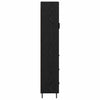 Korkea kaappi Musta tammi. 34,5 x 34 x 180 cm Tekninen puu