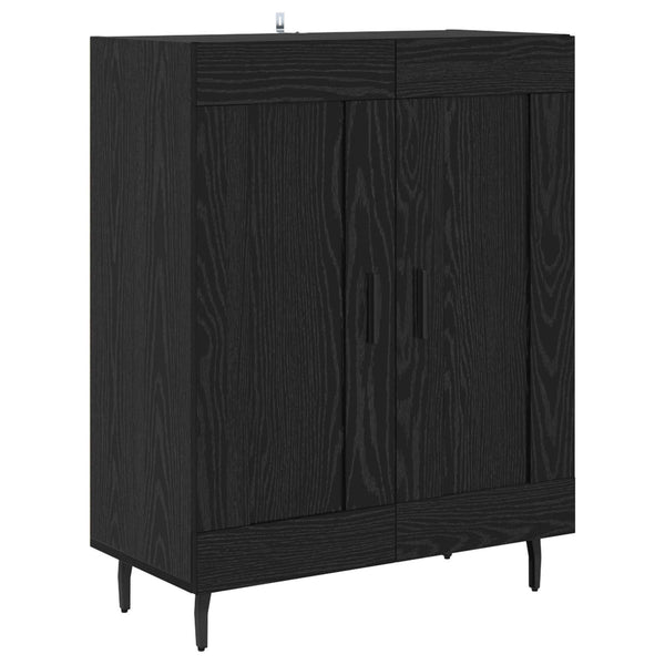 Musta tammi korkea kaappi 69,5 x 34 x 180 cm