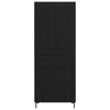 Korkea kaappi Musta tammi. 69,5 x 34 x 180 cm Tekninen puu