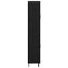 Korkea kaappi Musta tammi. 69,5 x 34 x 180 cm Tekninen puu