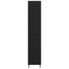 Korkea kaappi Musta tammi. 34,5 x 34 x 180 cm Tekninen puu