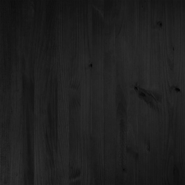 Ruokapenkki NOAIN 180 x 41 x 45 cm Massiivimänty Musta