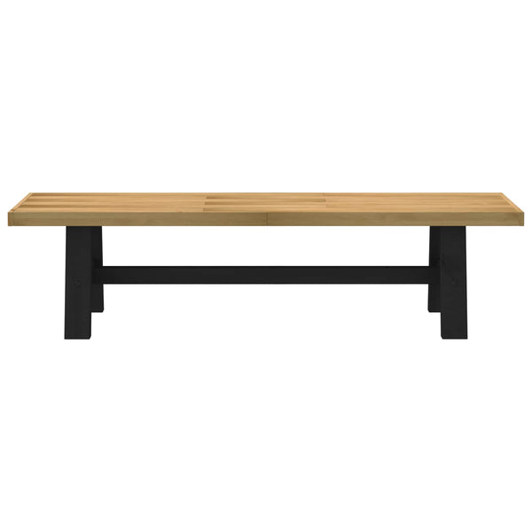 Ruokapenkki NOAIN 160 x 41 x 45 cm Massiivimänty Luonnollinen