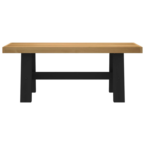 Ruokapenkki NOAIN 120 x 41 x 45 cm Massiivimänty Luonnollinen